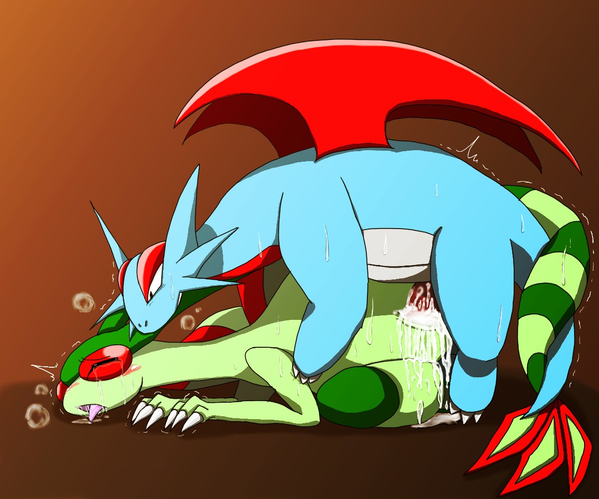 6:5 blue_body blush bodily_fluids cum cum_in_vagina cum_inside duo e621 erection eyes_closed female female_penetrated feral flygon generation_3_pokemon genital_fluids genitals green_body interspecies leaking leg_glider_position male male/female male_penetrating male_penetrating_female membrane_(anatomy) membranous_wings nintendo nude orgasm penetration penile penile_penetration penis penis_in_vagina pokemon pokemon_(species) raised_leg salamence saliva sex shaking side_view simple_background sweat tongue tongue_out trembling vaginal vaginal_penetration wings 紅赤
