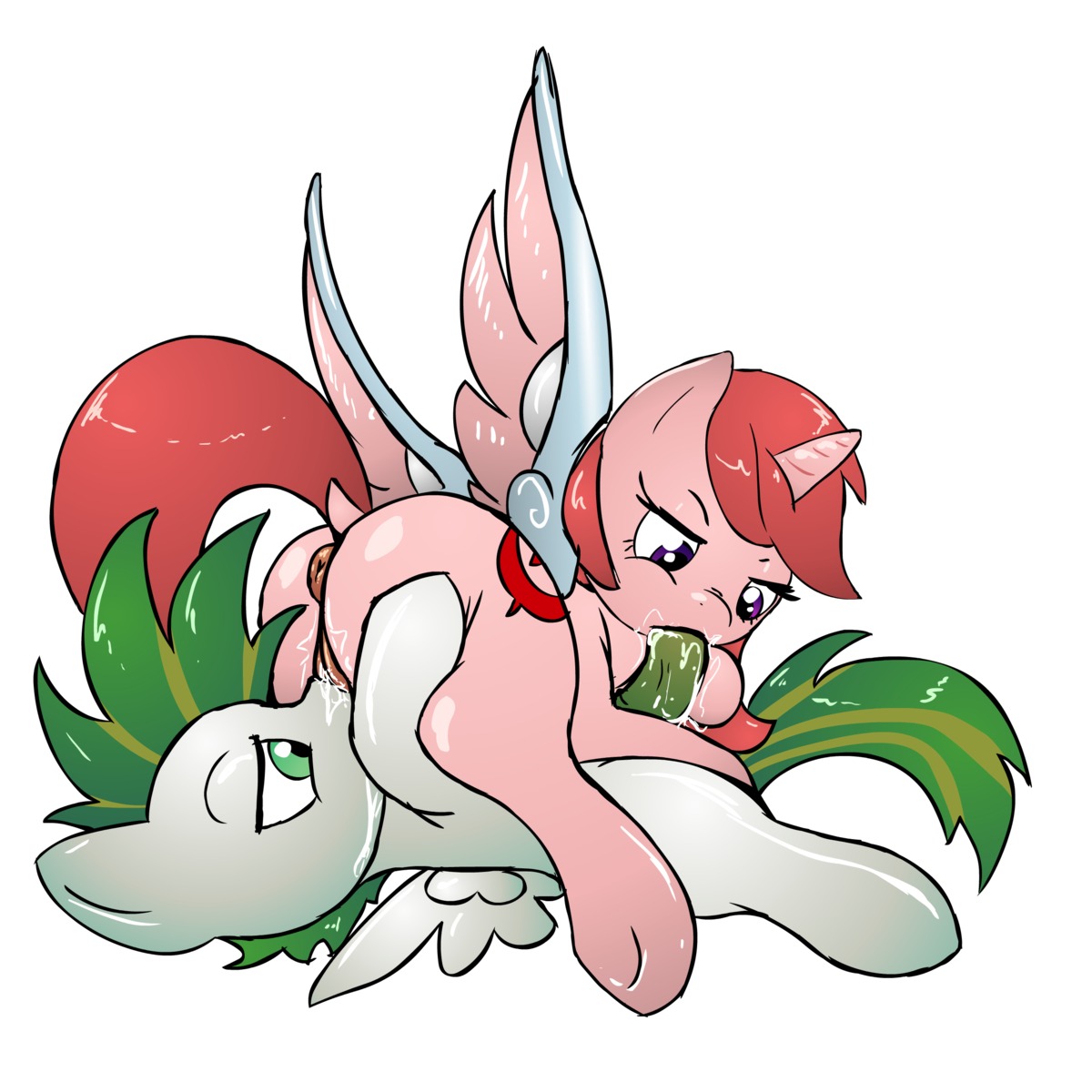 1:1 2014 absurd_res animal_genitalia animal_penis anus bodily_fluids butt cum cunnilingus cutie_mark duo e621 equid equine equine_genitalia equine_penis erection fan_character feathered_wings feathers female feral fur genital_fluids genitals green_eyes green_hair hair hasbro hi_res horn lying male male/female mammal multicolored_hair my_little_pony mythological_creature mythological_equine mythology nude on_back on_front on_top oral pedrohspacewolfy pegasus penis pink_body pink_fur purple_eyes sex simple_background two_tone_hair vaginal vaginal_fluids vulva white_background winged_unicorn wings