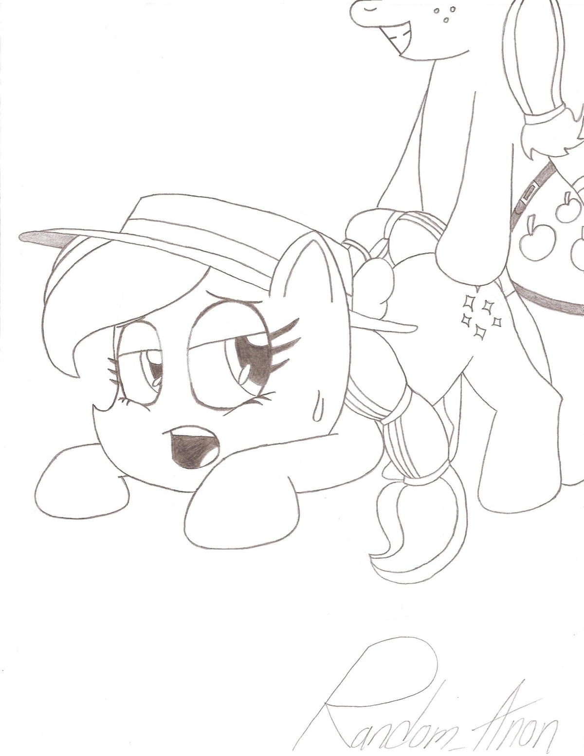 applejack_(mlp) earth_pony equine female female_only feral friendship_is_magic fur horse mad maplejack multiple_females my_little_pony pony random_anon rule34 smooth_skin yuri
