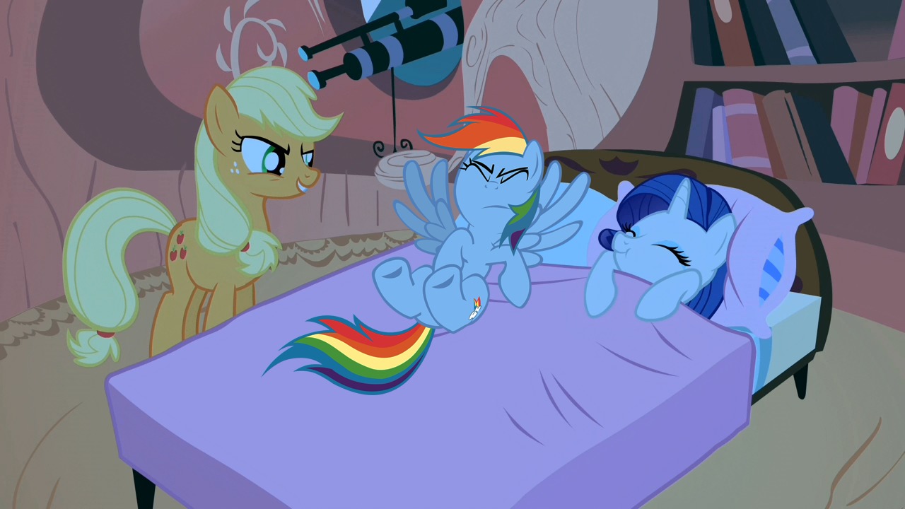 applejack_(mlp) blue_fur cutie_mark earth_pony equine female female_only feral friendship_is_magic fur horse mammal multiple_females my_little_pony mythological_creature mythological_equine mythology orange_fur pegasus pony rainbow_dash_(mlp) rarity_(mlp) rule34 smooth_skin unicorn white_fur