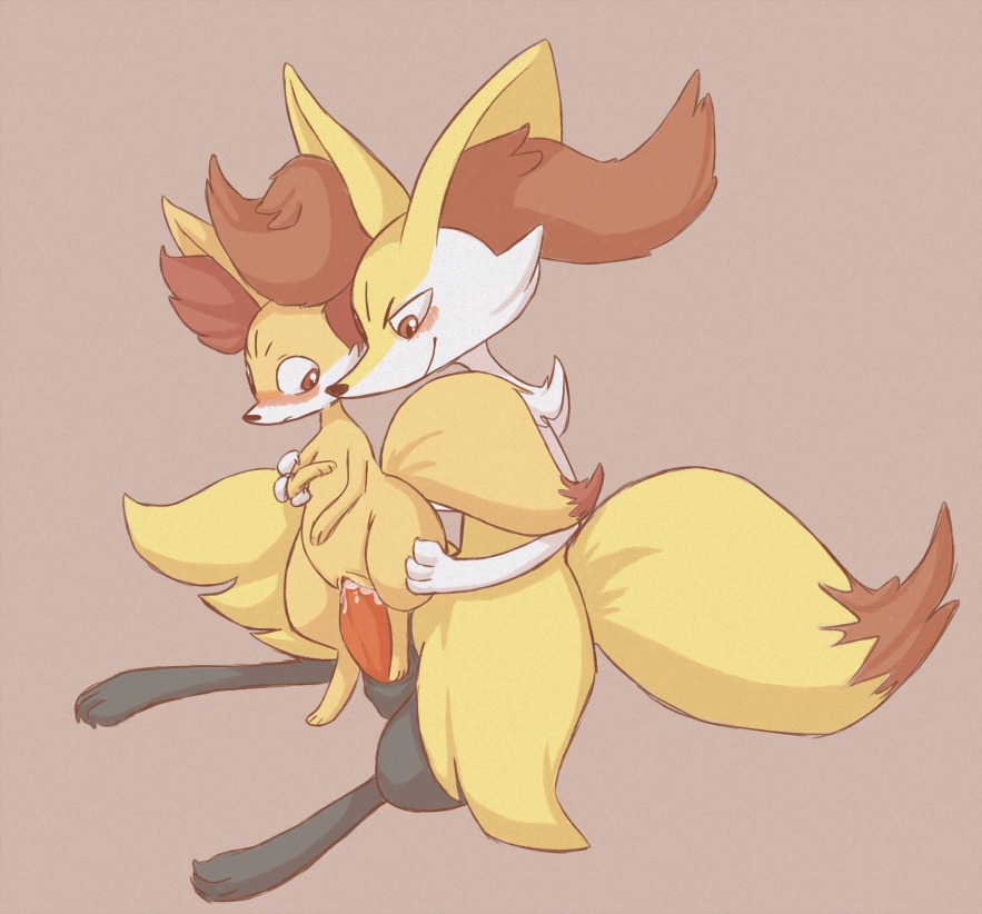 4_toes age_difference anthro anthro_on_anthro balls black_nose blush bodily_fluids braixen brown_background canid canine chair_position claws cum cum_in_vagina cum_inside cum_on_penis cum_on_vulva dominant duo e621 erection feet female female_penetrated fennekin fluffy fluffy_tail from_behind_position fur generation_6_pokemon genital_fluids genitals happy inner_ear_fluff interspecies kabramari larger_dom larger_male looking_back looking_down male male/female male_penetrating male_penetrating_female mammal nintendo nude older_male orange_body orange_fur orgasm penetration penis pokemon pokemon_(species) raised_leg red_penis sex simple_background size_difference smaller_female smaller_penetrated smile tail toe_claws toes tuft vaginal vulva white_body white_fur yellow_body yellow_fur younger_female