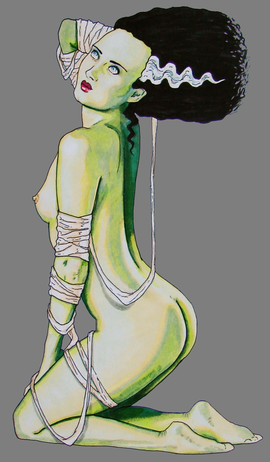 bride_of_frankenstein female frankenstein rule34 tagme