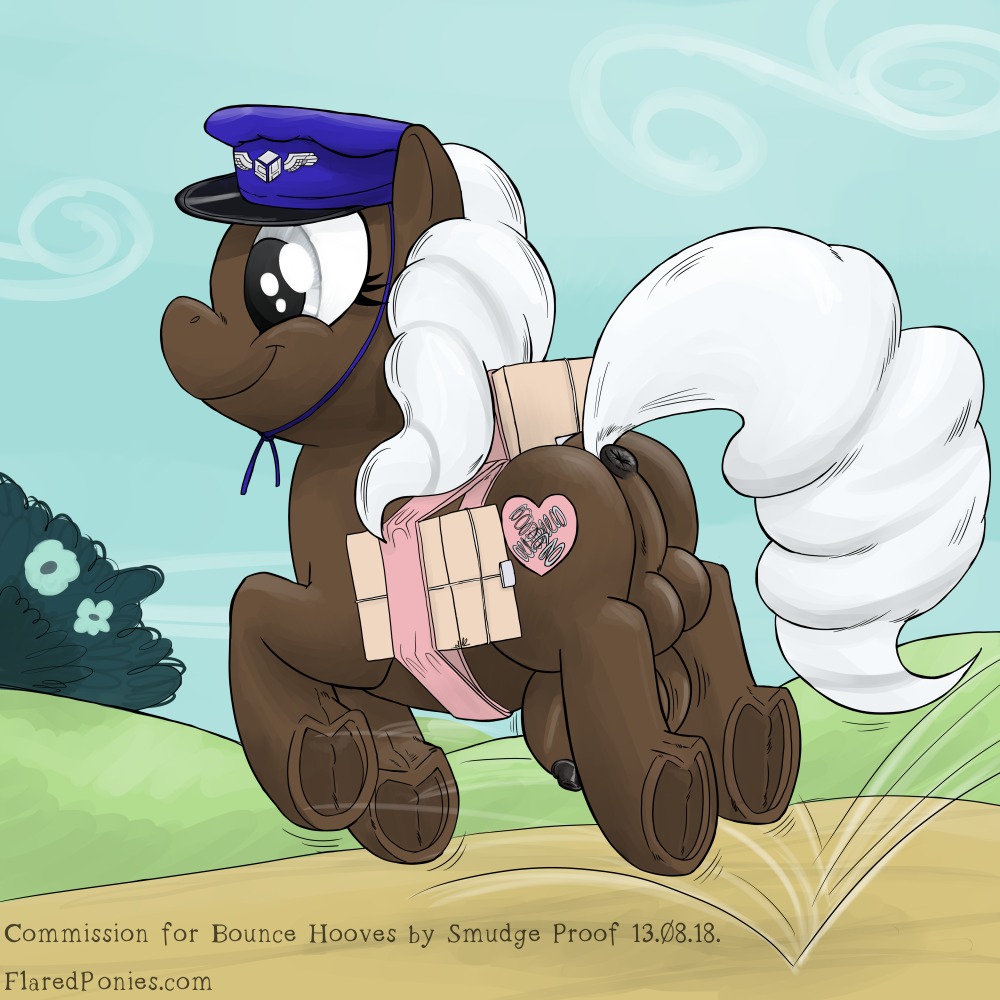 1:1 2013 anus balls brown_body brown_fur clothing cloud cutie_mark digital_media_(artwork) e621 earth_pony english_text equid equine fan_character feral fur genitals grey_eyes gynomorph hair hasbro hat headgear headwear horse intersex mammal my_little_pony outside pony sky smile smudge_proof solo teats text url white_hair