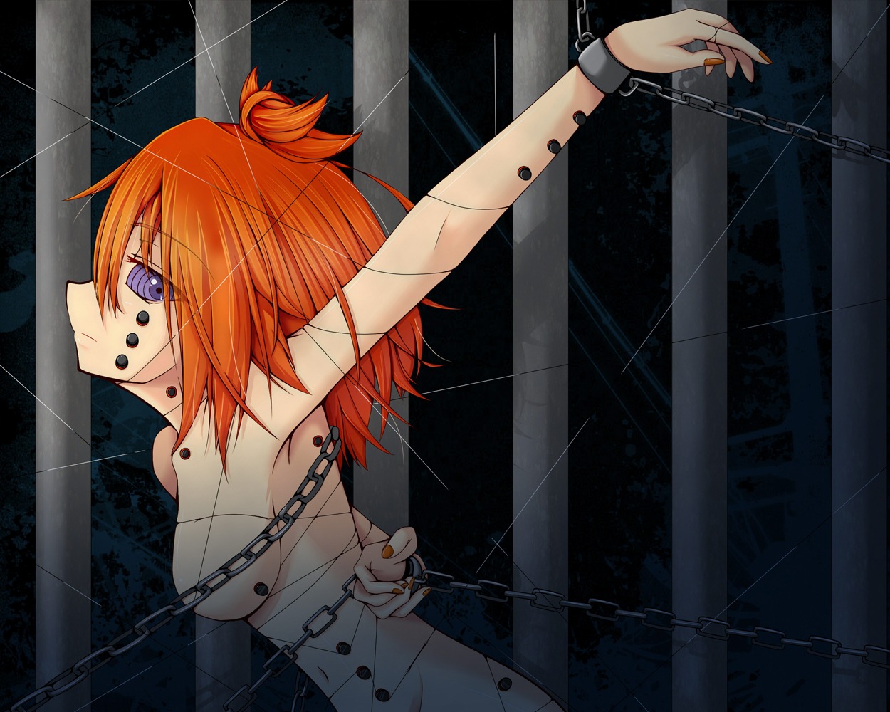 1girls ajisai_(naruto) canon_genderswap female female_only naruto naruto_(series) naruto_shippuden pain_(naruto) rule34 solo tagme