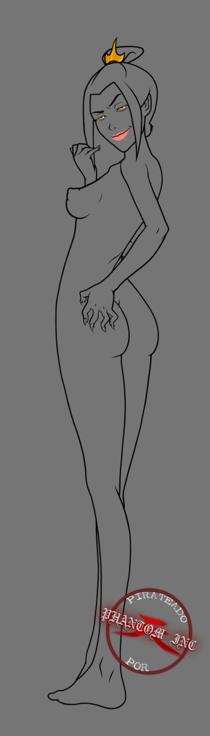 avatar_the_last_airbender azula breasts female female_only human phantom_inc rule34 small_breasts solo tagme