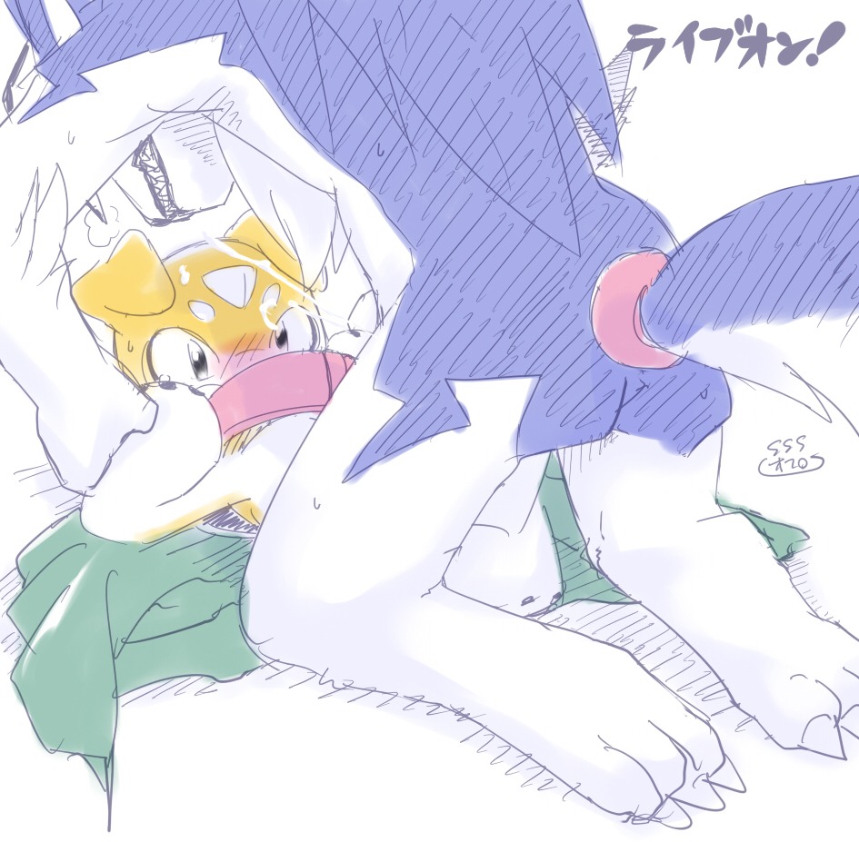 ambiguous_gender live_on_cardliver_kakeru male male/ambiguous rule34 tagme tategami_urufu