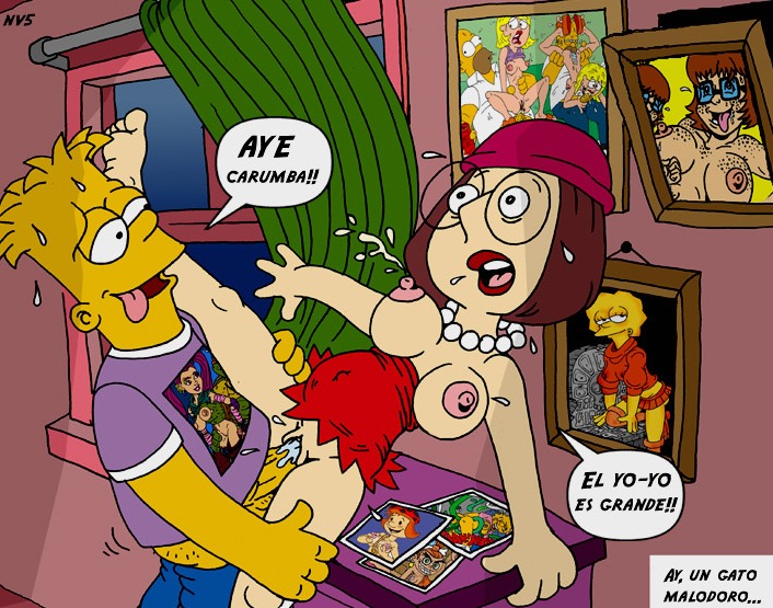 1boy 1girls 2005 20th_century_studios 2d accurate_art_style bart_simpson clothing crossover family_guy female female_penetrated glasses hanna-barbera homer_simpson human lactation light-skinned_female light_skin lisa_simpson male male_penetrating male_penetrating_female meg_griffin nev nipples penetration pregnant pussy rule34 scooby-doo sex straight tagme the_simpsons vagina vaginal_penetration vaginal_sex velma_dinkley white_female yellow_body yellow_skin