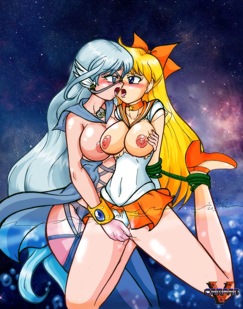 2girls after_kiss bishoujo_senshi_sailor_moon blue_hair blush bondage bow breasts clothing duo female female_only french_kiss human large_breasts leotard light-skinned_female light_skin long_hair minako_aino multiple_females multiple_girls nipples pale-skinned_female pale_skin panties partially_submerged pussy restrained ripped_clothes rope rubbing_pussy rule34 sailor_aluminum_siren sailor_senshi sailor_venus saliva saliva_string saliva_trail shadow_galactica skirt tagme thick_thighs tongue torn_clothes vcampan villainess water wide_hips yuri