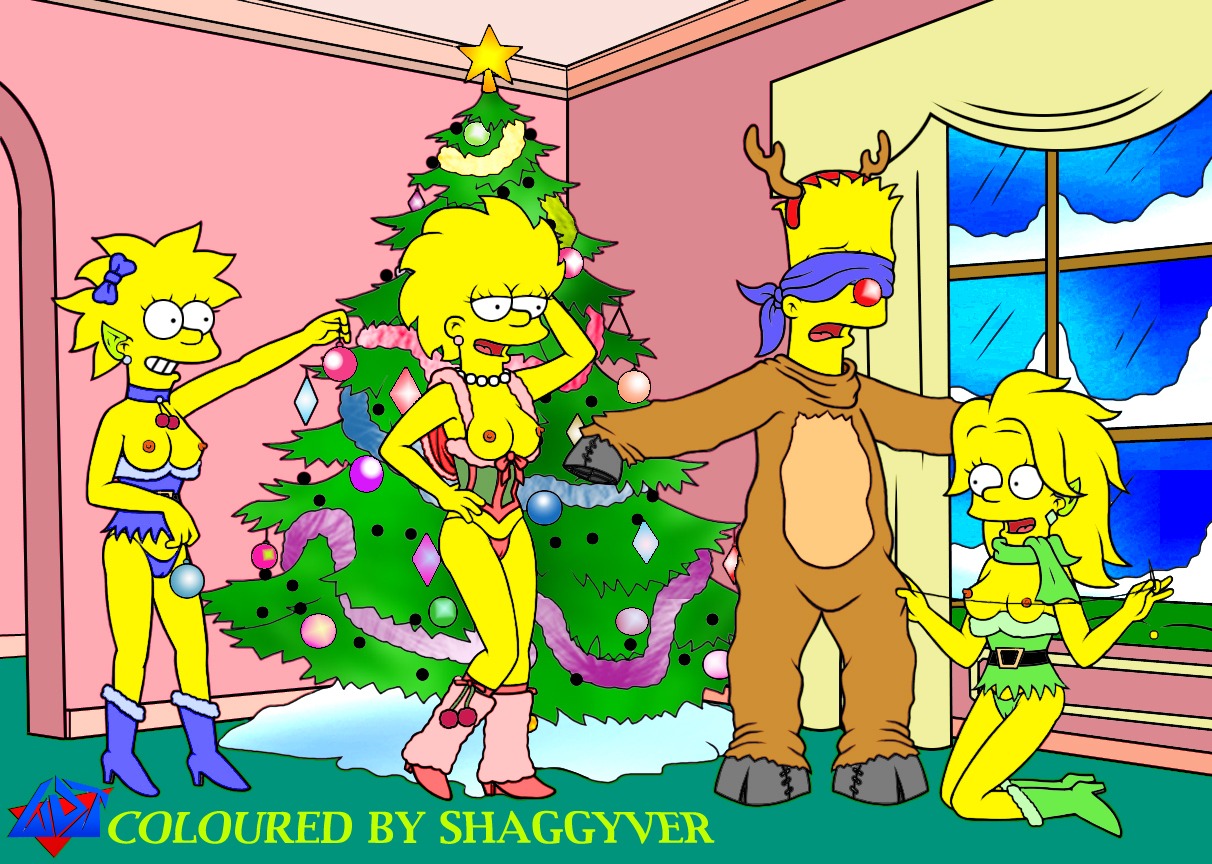 20th_century_studios accurate_art_style bart_simpson female high_heel_boots high_heels incest lisa_simpson maggie_simpson rule34 the_simpsons wdj yellow_body yellow_skin zia_simpson-van_houten