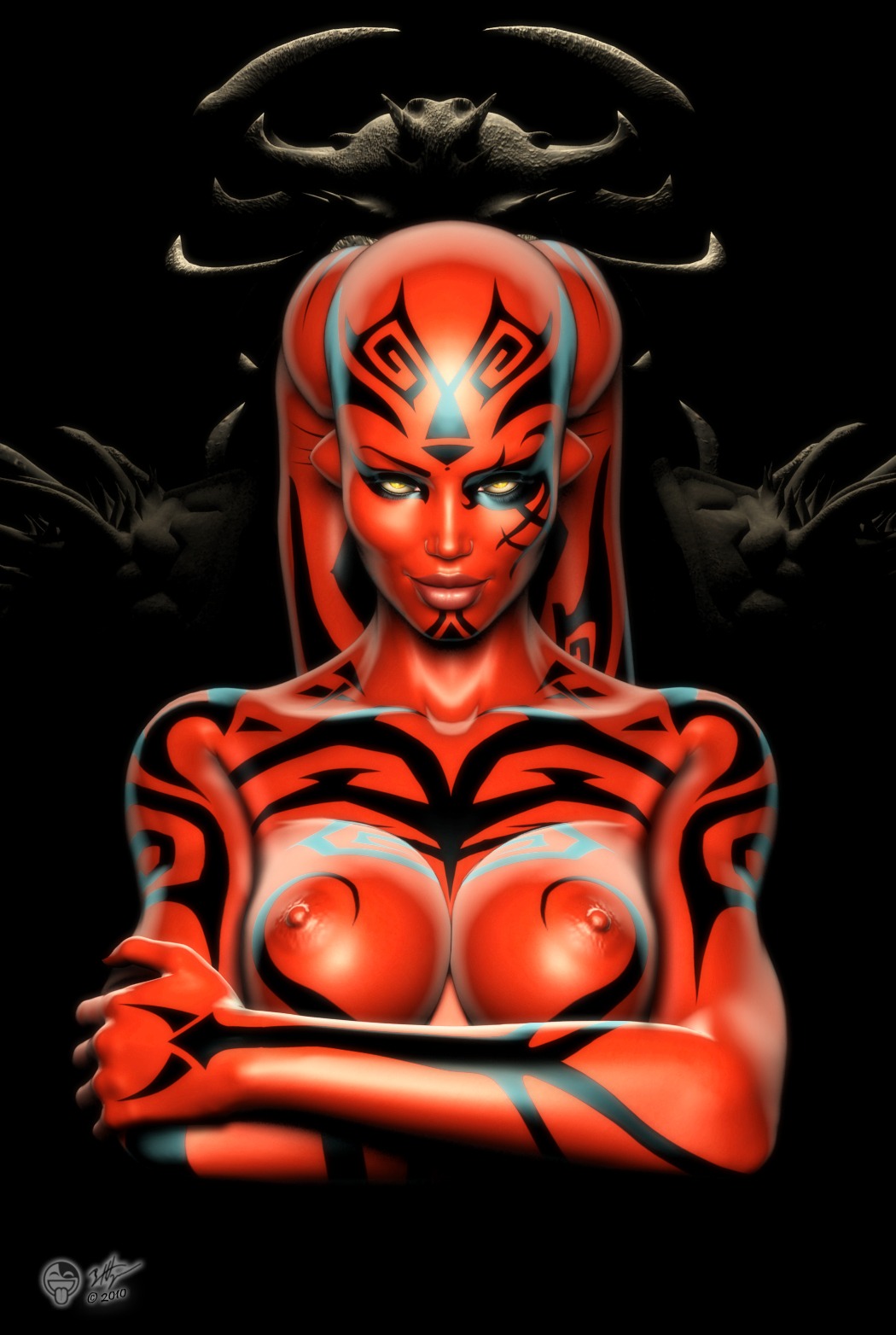 2010 3d alien darth_hell darth_talon female red_skin rule34 sith star_wars star_wars:_legacy tattoo twi'lek