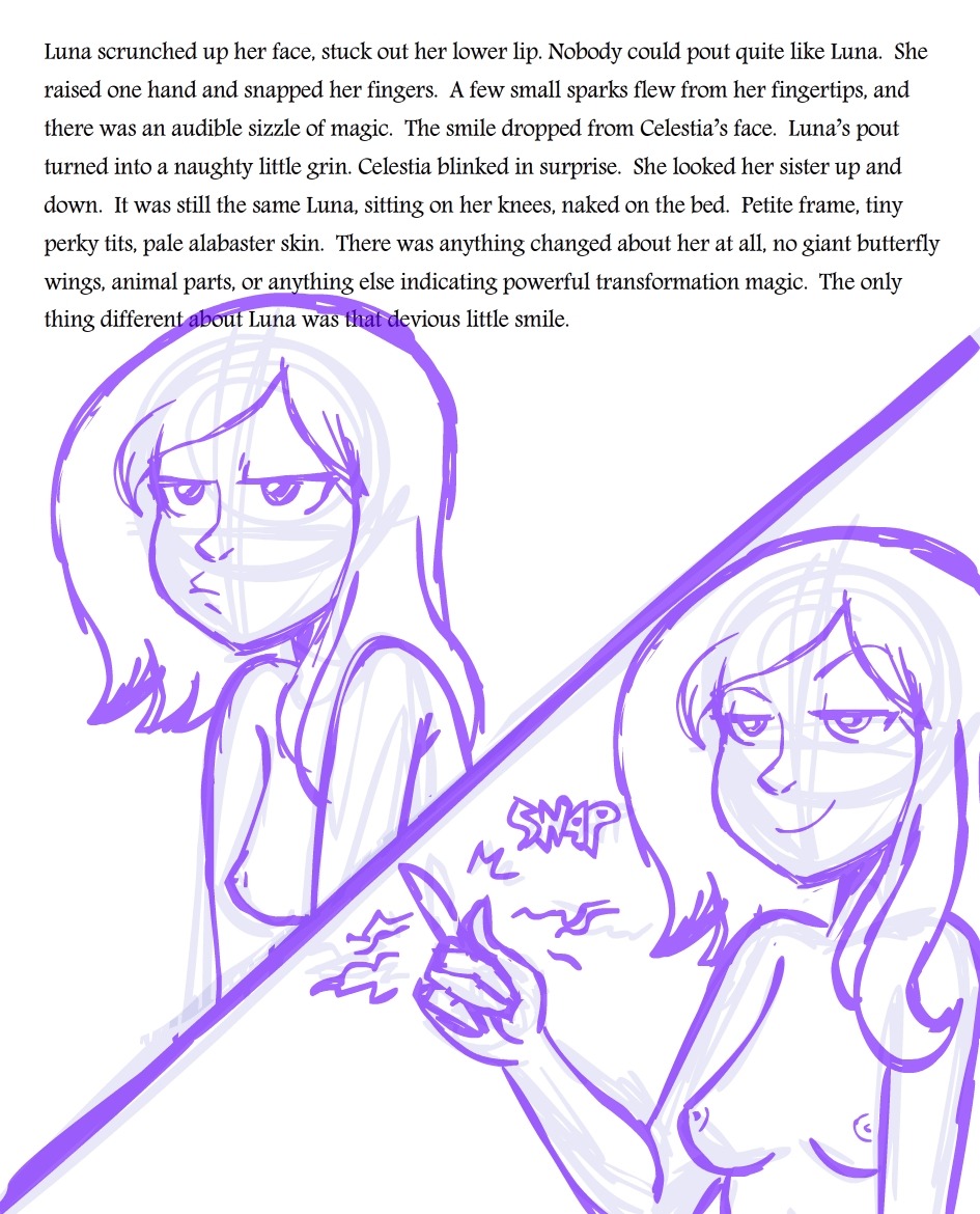 female friendship_is_magic humanized incest megasweet my_little_pony princess_celestia_(mlp) princess_luna_(mlp) rule34 smooth_skin