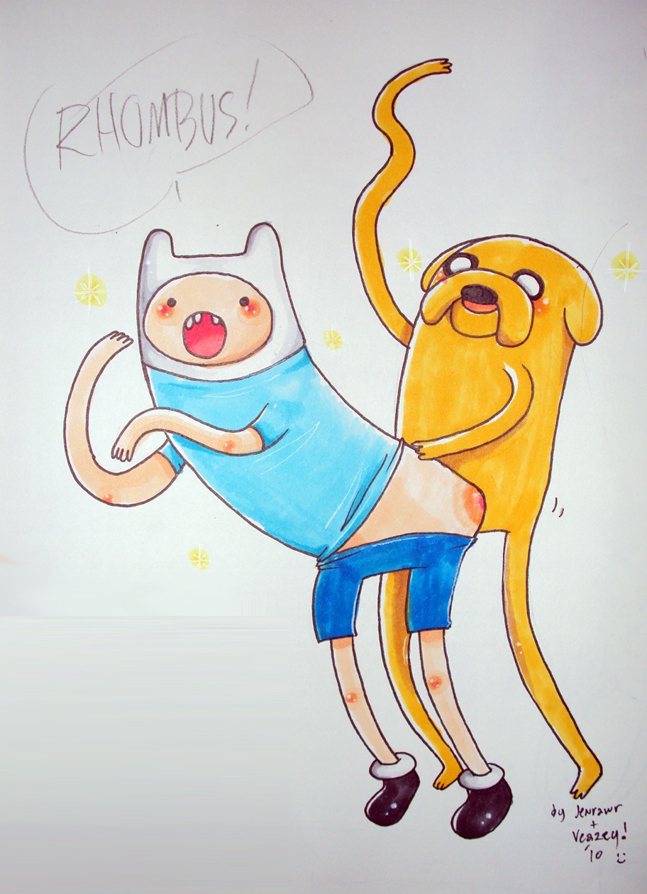 adoptive_siblings adventure_time dialogue finn_the_human jake_the_dog male male_only multiple_males rule34 tagme technical_incest yaoi