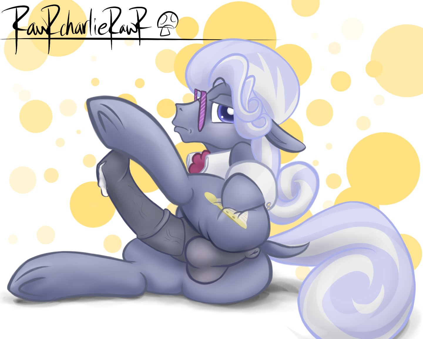 5:4 animal_genitalia animal_penis anus backsack balls blue_eyes butt cutie_mark e621 earth_pony equid equine equine_genitalia equine_penis erection eyewear feral friendship_is_magic genitals hasbro hoity_toity_(mlp) horse looking_at_viewer male mammal my_little_pony penis pony rawrcharlierawr solo spread_butt spread_legs spreading tail