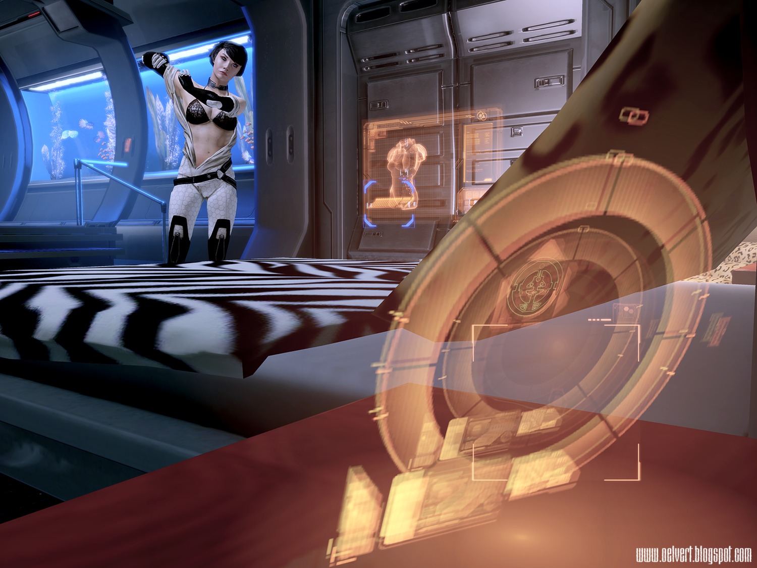 1girls 3d artist_request commander_shepard female female_only garry's_mod mass_effect mass_effect_2 rule34 solo tagme