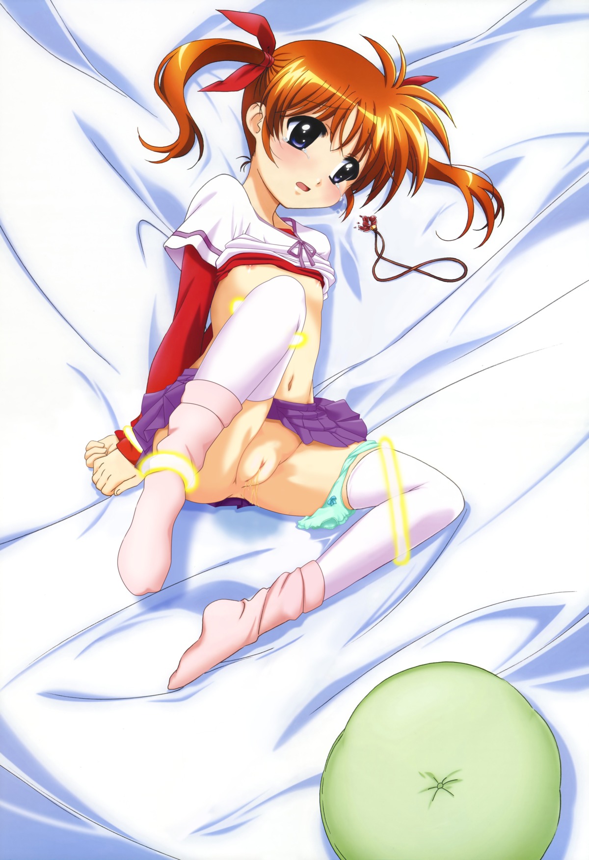 breasts female mahou_shoujo_lyrical_nanoha mahou_shoujo_lyrical_nanoha_a's nanoha_takamachi rule34 small_breasts