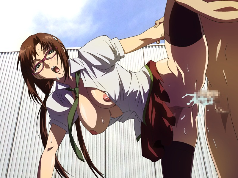 1girls blush breasts brown_eyes brown_hair censored clothed_female_nude_male clothed_sex clothes clothing cum cum_in_pussy cum_inside female glasses human large_breasts light-skinned_female light_skin long_hair male mari_illustrious_makinami neon_genesis_evangelion open_mouth penetration penis pussy rebuild_of_evangelion rule34 school_uniform sex shirt skirt skirt_lift spread_legs stockings straight sweat vaginal_penetration yabusame