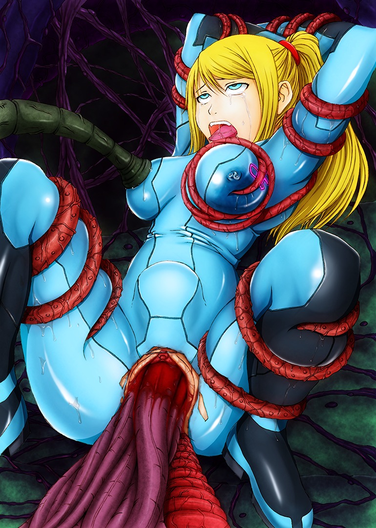 blood female human metroid nintendo pussy rule34 samus_aran tagme torn_bodysuit torn_clothes vaginal_blood zero_suit zero_suit_samus