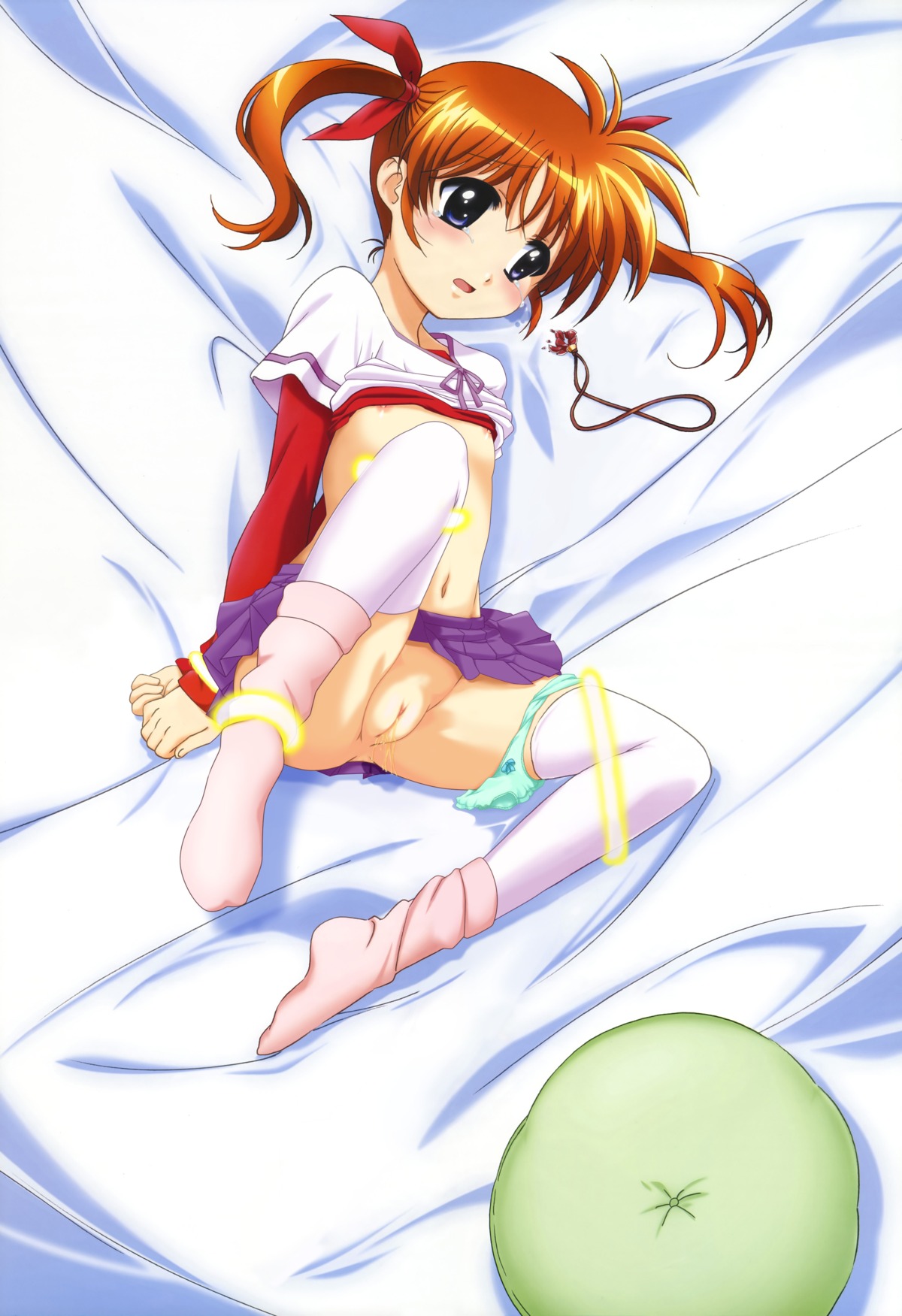 breasts female mahou_shoujo_lyrical_nanoha mahou_shoujo_lyrical_nanoha_a's nanoha_takamachi rule34 small_breasts