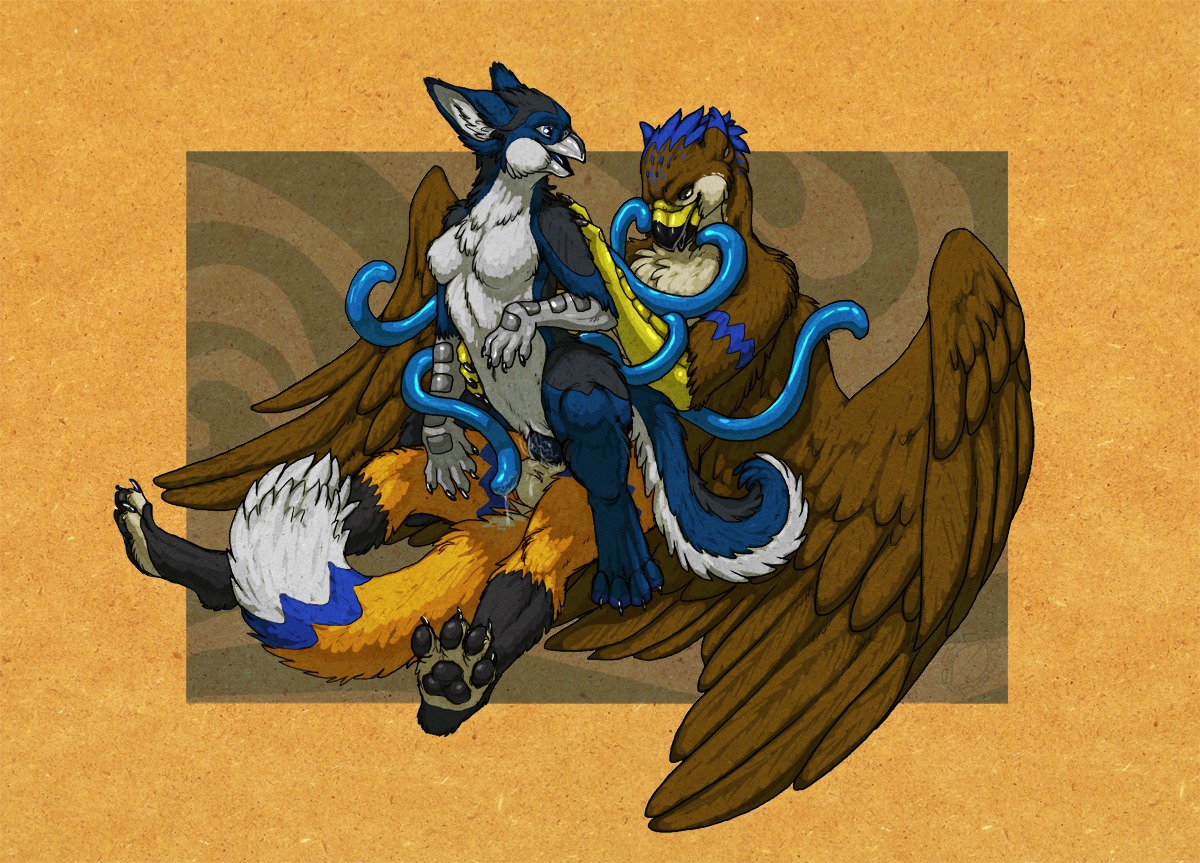 acidapluvia anthro anthro_on_anthro anthro_penetrated anthro_penetrating anthro_penetrating_anthro avian back_tentacles balls beak breasts canid canine canis deja-blu domestic_dog duo e621 erection feathered_wings feathers female female_on_top female_penetrated fox genitals gryphon husky hybrid knot male male/female male_penetrating male_penetrating_female mammal mythological_avian mythological_creature mythology nordic_sled_dog nude on_bottom on_top pawpads penetration penile penile_penetration penis penis_in_vagina reverse_cowgirl_position sex simple_background spitz tail tentacles vaginal vaginal_penetration velux vulva wings