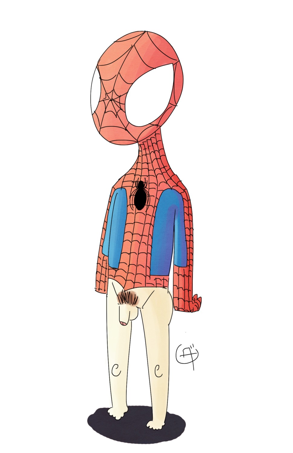 male male_only marvel marvel_comics rule34 smooth_skin spider-man spider-man_(series) tagme