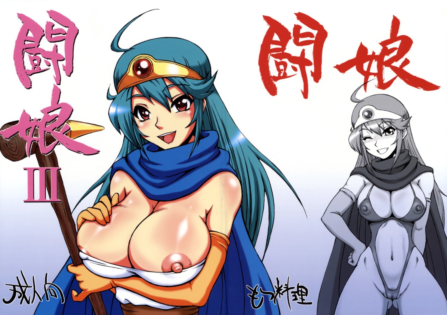 breasts clothing dragon_quest dragon_quest_iii female large_breasts motsu_ryouri rule34 sage_(dq3) swimsuit tagme