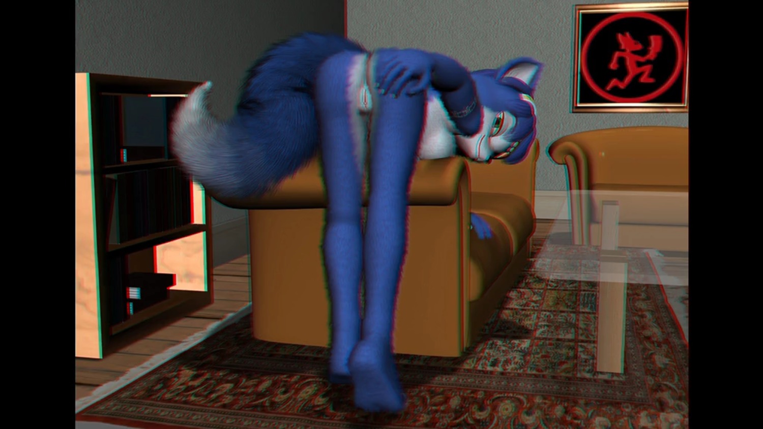 3d anthro color cyraks female female_only fox fur furry krystal rule34 solo star_fox tagme
