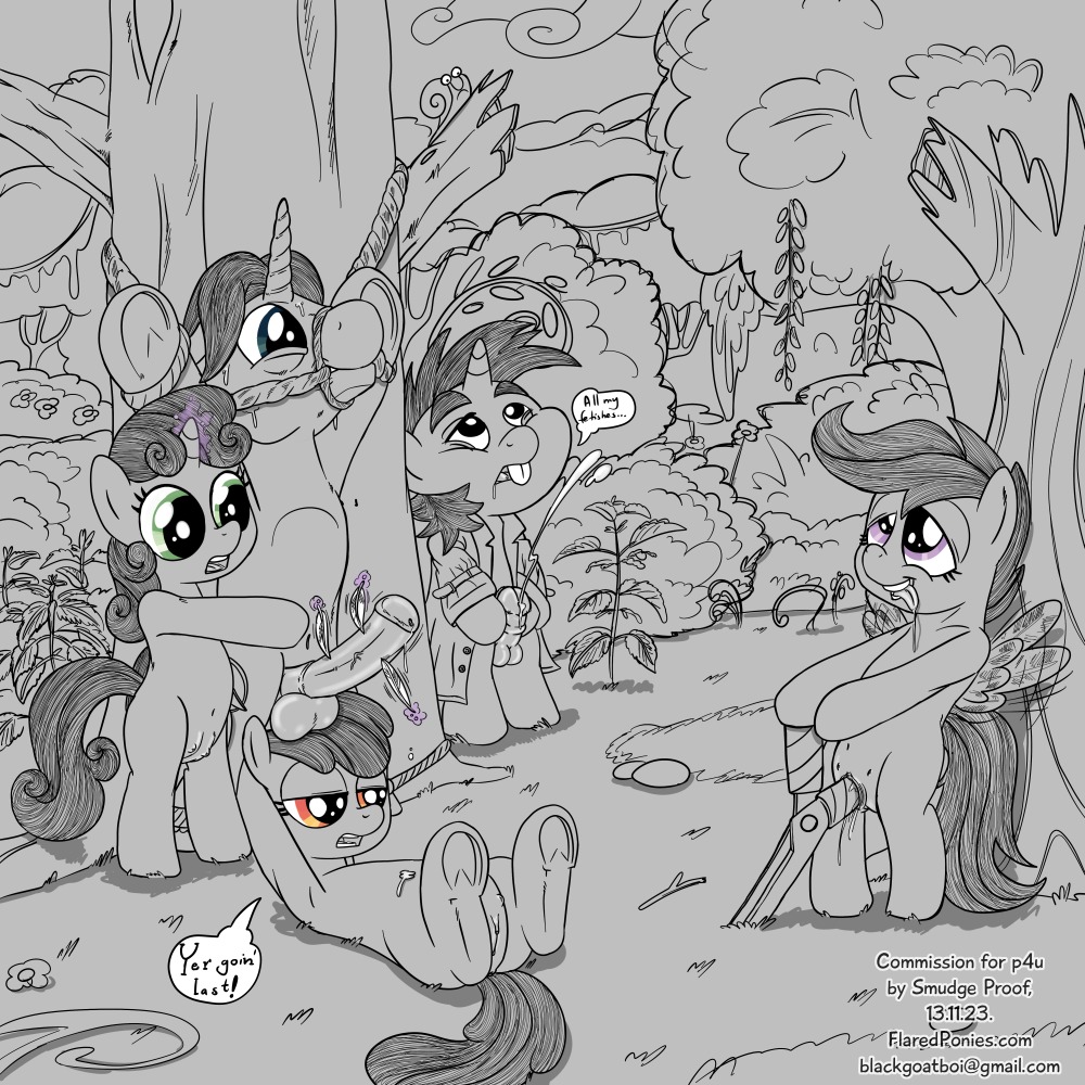 1:1 ahegao apple_bloom_(mlp) bodily_fluids bound clothed clothing coat cum cutie_mark_crusaders_(mlp) digital_drawing_(artwork) digital_media_(artwork) e621 earth_pony english_text equid equine erection everfree_forest fan_character feathered_wings feathers female feral friendship_is_magic gastropod genital_fluids genitals group group_sex hasbro horn horse looking_pleasured magic male male/female male_penetrating mammal masturbation mollusk my_little_pony mythological_creature mythological_equine mythology nettle nude pegasus penetration penile penile_masturbation penis pony public scootaloo_(mlp) sex smudge_proof snail snips_(mlp) stinging_nettle sweetie_belle_(mlp) teats text thunder_ring topwear trenchcoat unicorn vaginal vaginal_masturbation vaginal_penetration vulva wing_boner wings young young_feral