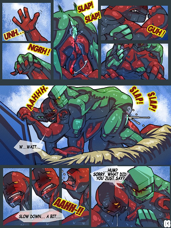 3:4 abs alien alien_humanoid all_fours anal anal_penetration anus backsack balls ben_10 biceps blush cartoon_network comic crystal crystal_creature crystal_humanoid dialogue diamondhead doggystyle duo e621 elemental_creature elemental_humanoid english_text erection four_arms_(ben_10) from_behind_position genitals humanoid male male/male male_penetrated male_penetrating male_penetrating_male mineral_fauna mineral_humanoid multi_eye multimedia_(artist) multiple_scenes muscular not_furry nude pecs penetration penis petrosapien red_balls red_penis sex tetramand text