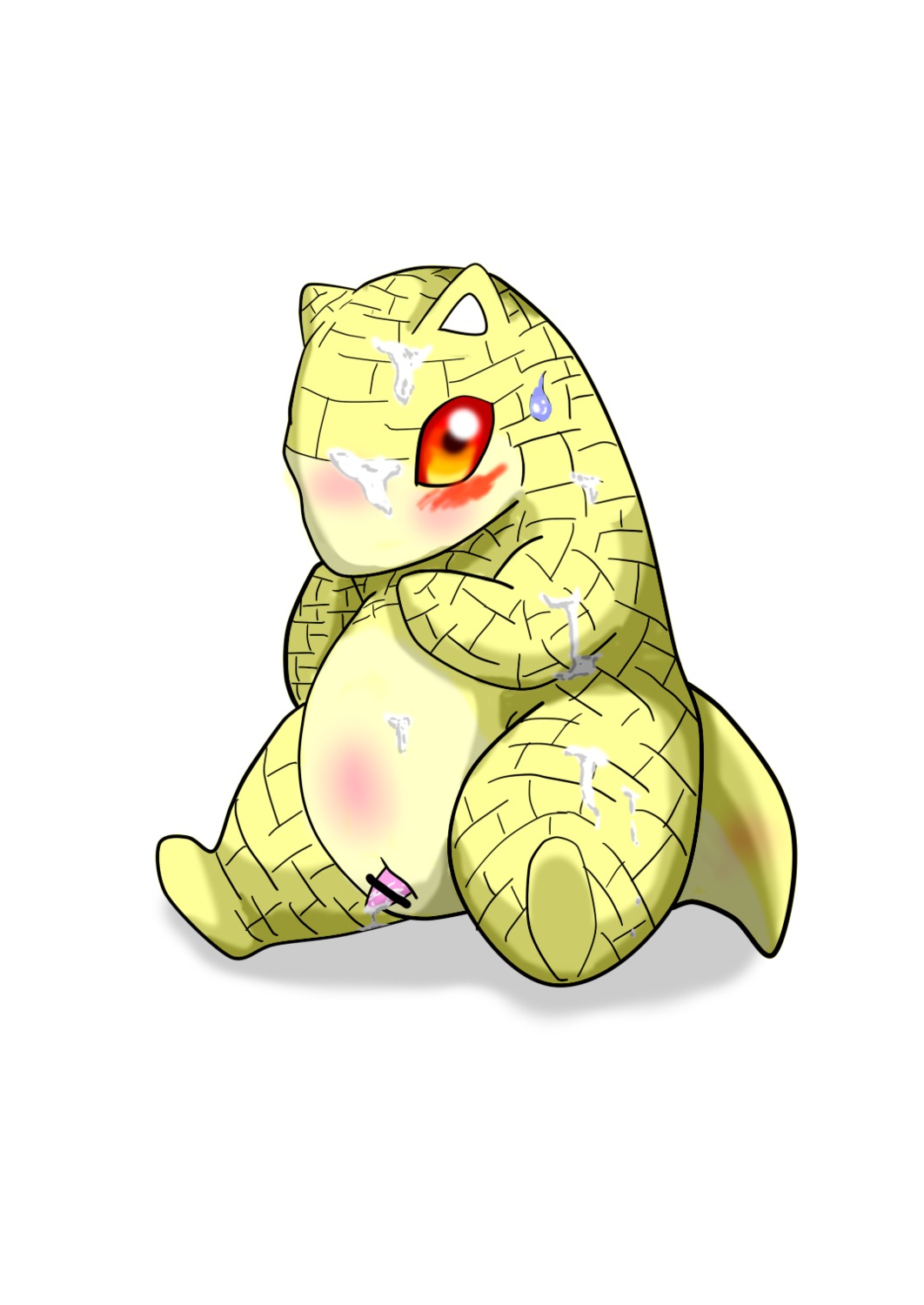 color male male_only nintendo pok&eacute;mon_(species) pokemon pokemon_(species) rule34 sandshrew solo