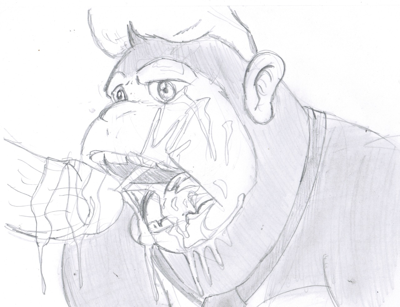 donkey_kong donkey_kong_(series) fellatio furry kong male male_only monochrome multiple_males nintendo oral rule34 yaoi