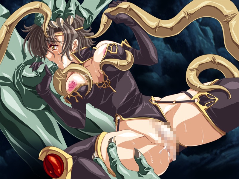 breasts cave censored character_request consensual_tentacles fellatio female large_breasts male monster nipples oral penis pussy rule34 source_request tamiya_akito tear tentacle