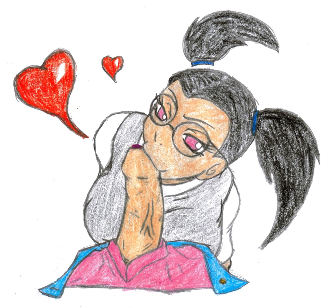 crocface fellatio female male nickelodeon oral partial_male rule34 straight_hair tagme the_fairly_oddparents timmy_turner tootie