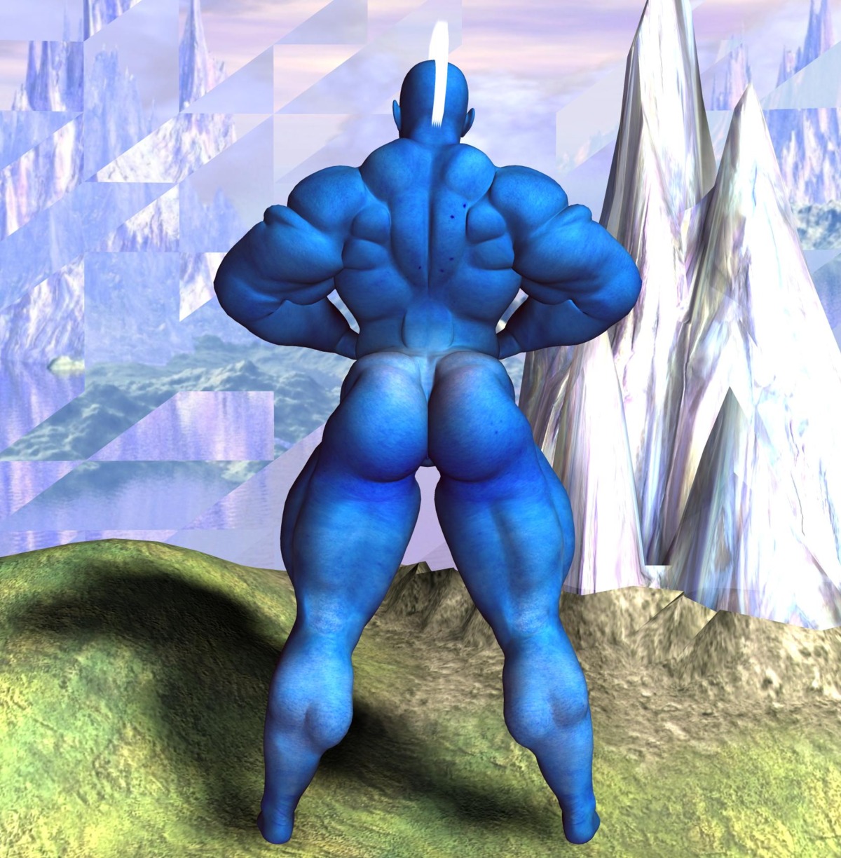 blue_skin female polymer_city_chronicles rule34 tagme webcomic
