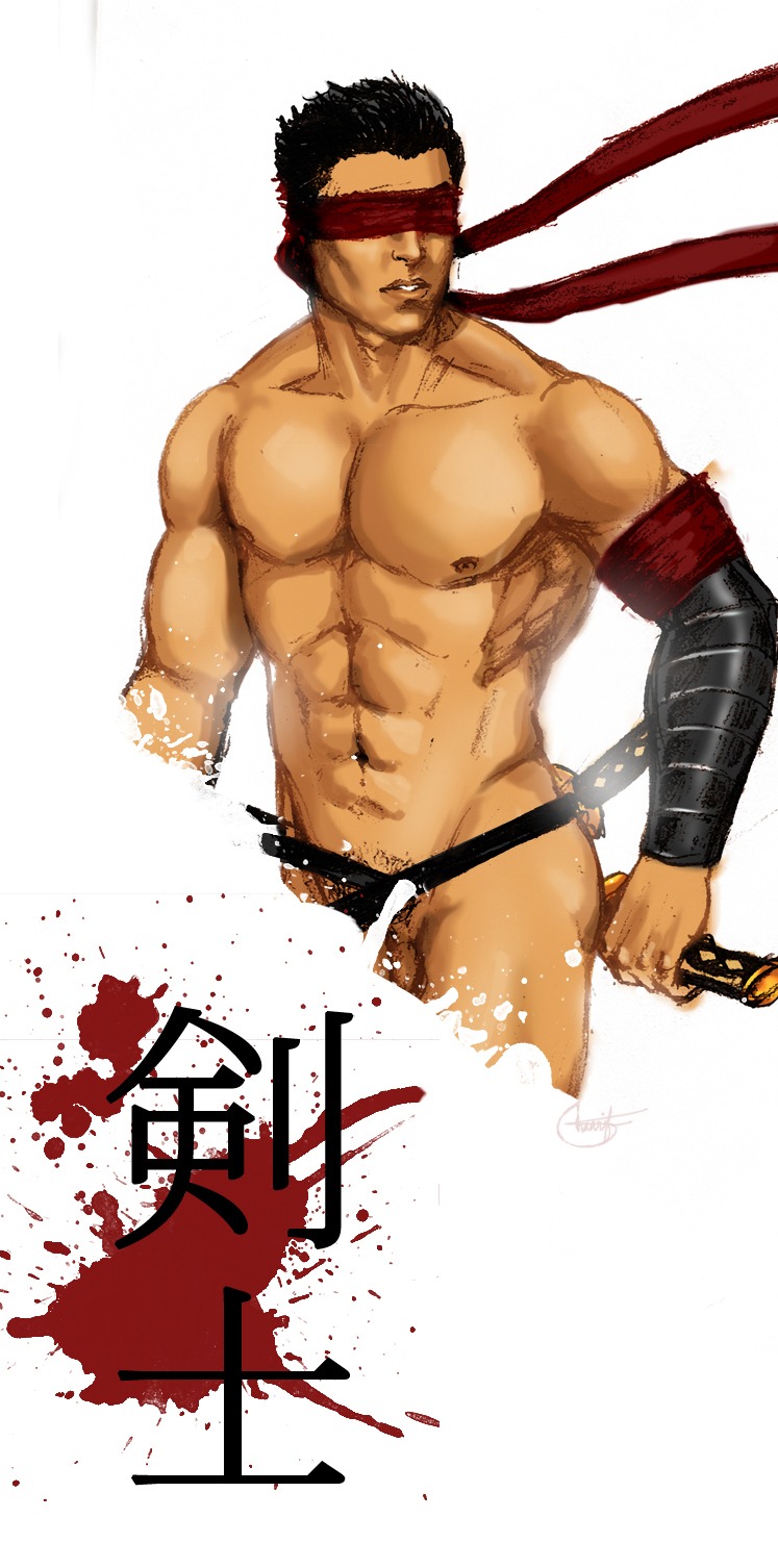 1boy 2d kenshi_takahashi male male_only mortal_kombat rule34 solo
