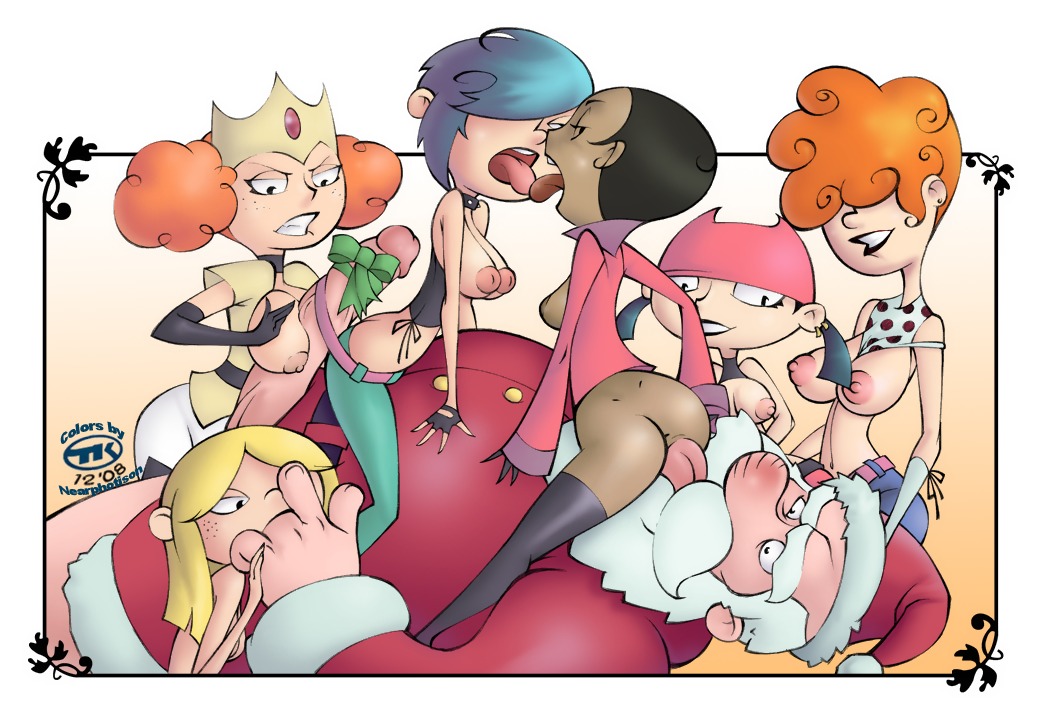 1boy 2008 6+girls breasts brit_crust cartoon_network christmas crossover cunnilingus dark-skinned_female dark_skin ed_edd_n_eddy facesitting female french_kiss gangbang ginger harem human interracial kanker_sisters lee_kanker male marie_kanker may_kanker multiple_females multiple_girls my_life_as_a_teenage_robot nearphotison nickelodeon oral oral_sex paizuri powerpuff_girls princess_morbucks red_hair redhead rule34 santa_claus smooth_skin straight teamwork teenager tiff_crust turk128