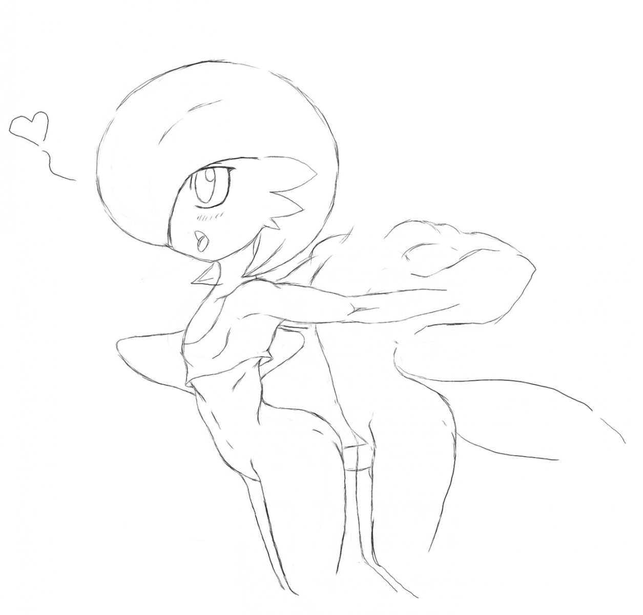 1girls blush breasts dark-moltres female female_gardevoir female_pokemon flat_chest from_behind gardevoir insertion male monochrome nintendo no_breasts nude penis pok&eacute;mon_(species) pokemon pokemon_(species) pokemon_rse rule34 sex side_view straight tagme