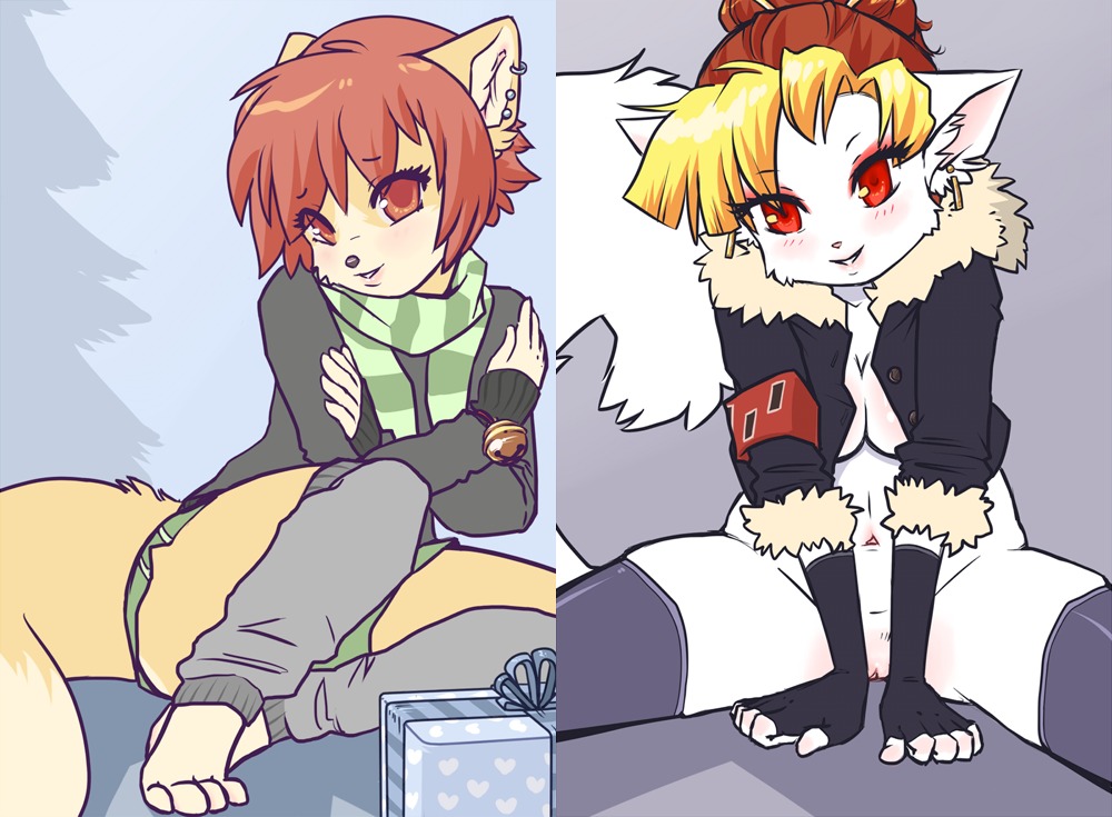 anthro feline female fur furry nude pussy rule34 thekitty