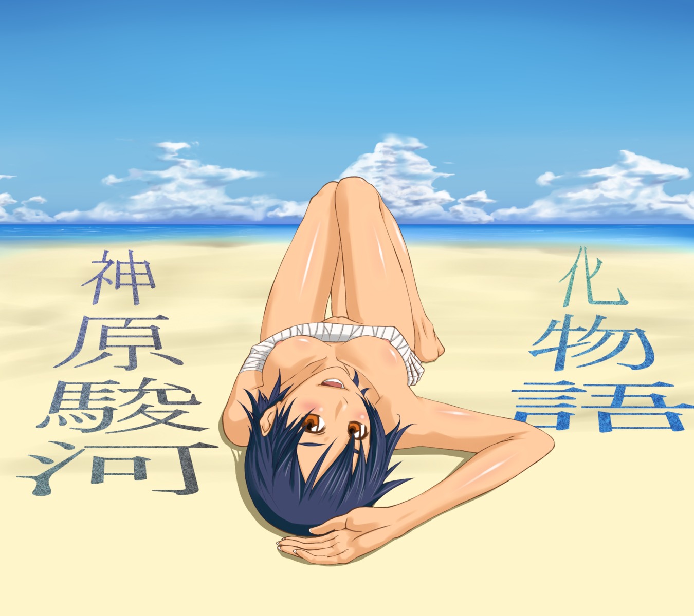 bakemonogatari female kanbaru_suruga monogatari_(series) rule34 tagme
