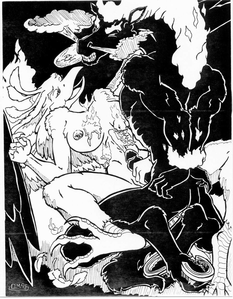 1995 avian bdsm black_and_white bodily_fluids bondage bound breasts cave clenched_teeth cum digital_drawing_(artwork) digital_media_(artwork) duo e621 equid erection european_mythology feathered_wings feathers feet female fire fire_cum flaming_hair flaming_mane genital_fluids genitals greek_mythology handjob hatching_(art) hooves horseshoe interspecies line_art male male/female mammal monochrome mythological_avian mythological_bird mythological_creature mythological_firebird mythology nightmare_(species) nipples nude oscar_marcus penile penis phoenix plume pseudo_hair pseudo_mane sex shaded spread_wings talons teeth toes unusual_bodily_fluids unusual_cum unusual_genital_fluids wings