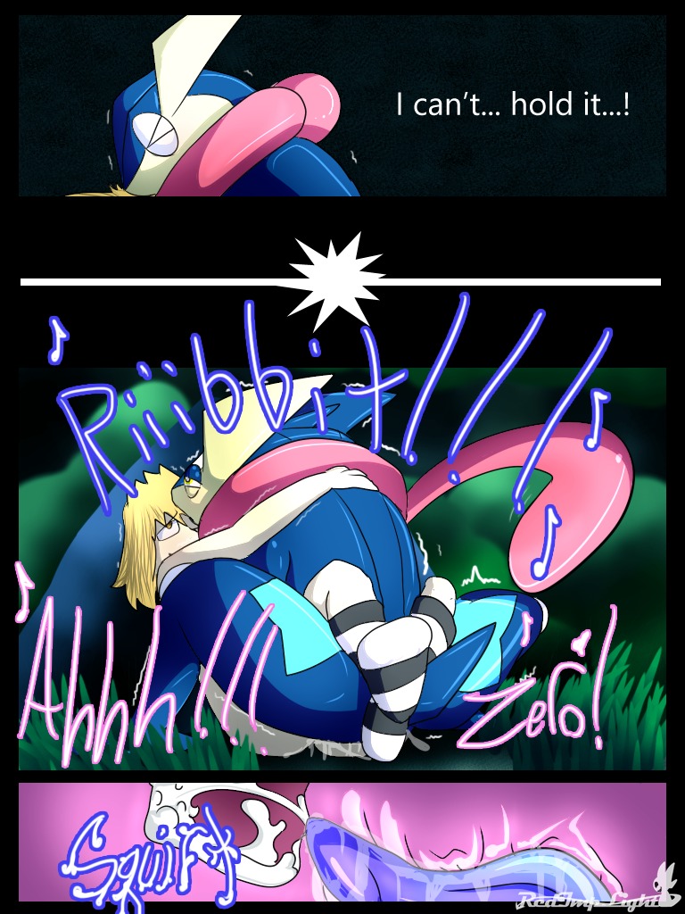 3:4 amphibian animal_noises anthro anthro_penetrating anthro_penetrating_human blonde_hair blue_body blush blush_lines bodily_fluids brown_eyes cherry_the_trainer_(redimplight) clothing comic croaking cum cum_in_uterus cum_in_vagina cum_inside detailed_background dialogue digital_media_(artwork) duo e621 embracing_during_sex english_text erection eyes_closed female female_on_anthro female_penetrated footwear forest generation_6_pokemon genital_fluids genitals grass greninja hair hug hugging_another human human_on_anthro human_penetrated internal interspecies leg_wrap legwear light_body light_skin long_tongue looking_pleasured male male/female male_on_human male_penetrating male_penetrating_female mammal moan moaning_name musical_note musical_symbol name_in_dialogue narrowed_eyes night nintendo orgasm outside pattern_clothing pattern_footwear pattern_legwear pattern_socks penetration penis plant pokemon pokemon_(species) pokephilia redimplight sex socks squint striped_clothing striped_footwear striped_socks stripes symbol tan_eyes tapering_penis text tongue tongue_out tree uterus vaginal_canal vulva yellow_eyes zero_(redimplight)
