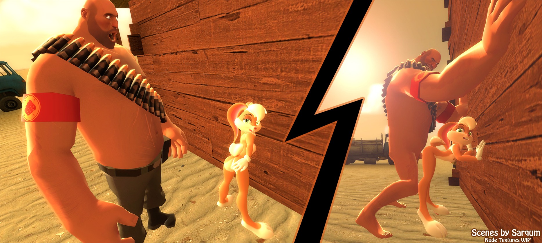 1boy 1girls 3d anthro anthro_female anthro_penetrated artist_request bigger_male crossover fat_male female female_penetrated fur furry furry_female furry_penetrated garry's_mod heavy_(team_fortress_2) heavy_weapons_guy human human_male human_penetrating human_penetrating_anthro human_penetrating_female human_penetrating_furry lola_bunny looney_tunes male male_penetrating male_penetrating_anthro male_penetrating_female male_penetrating_furry penetration rabbit rule34 sarqum sex size_difference smaller_female space_jam straight team_fortress_2