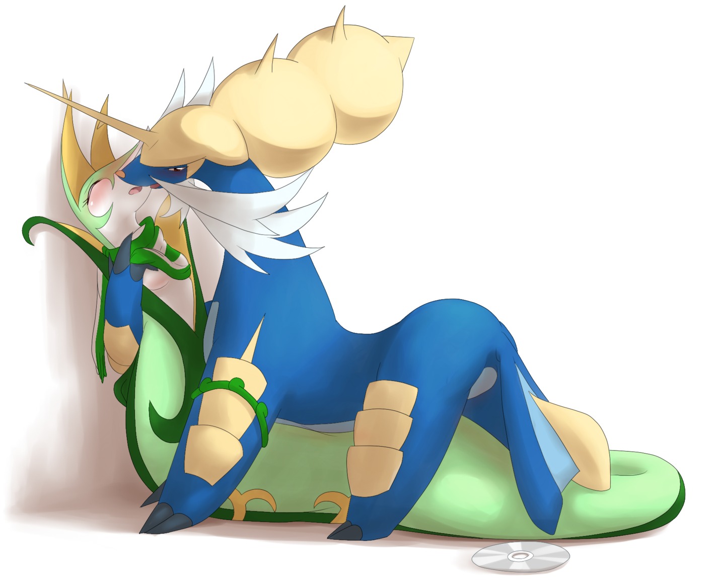 ambiguous_gender pokemon rule34 samurott serperior tagme