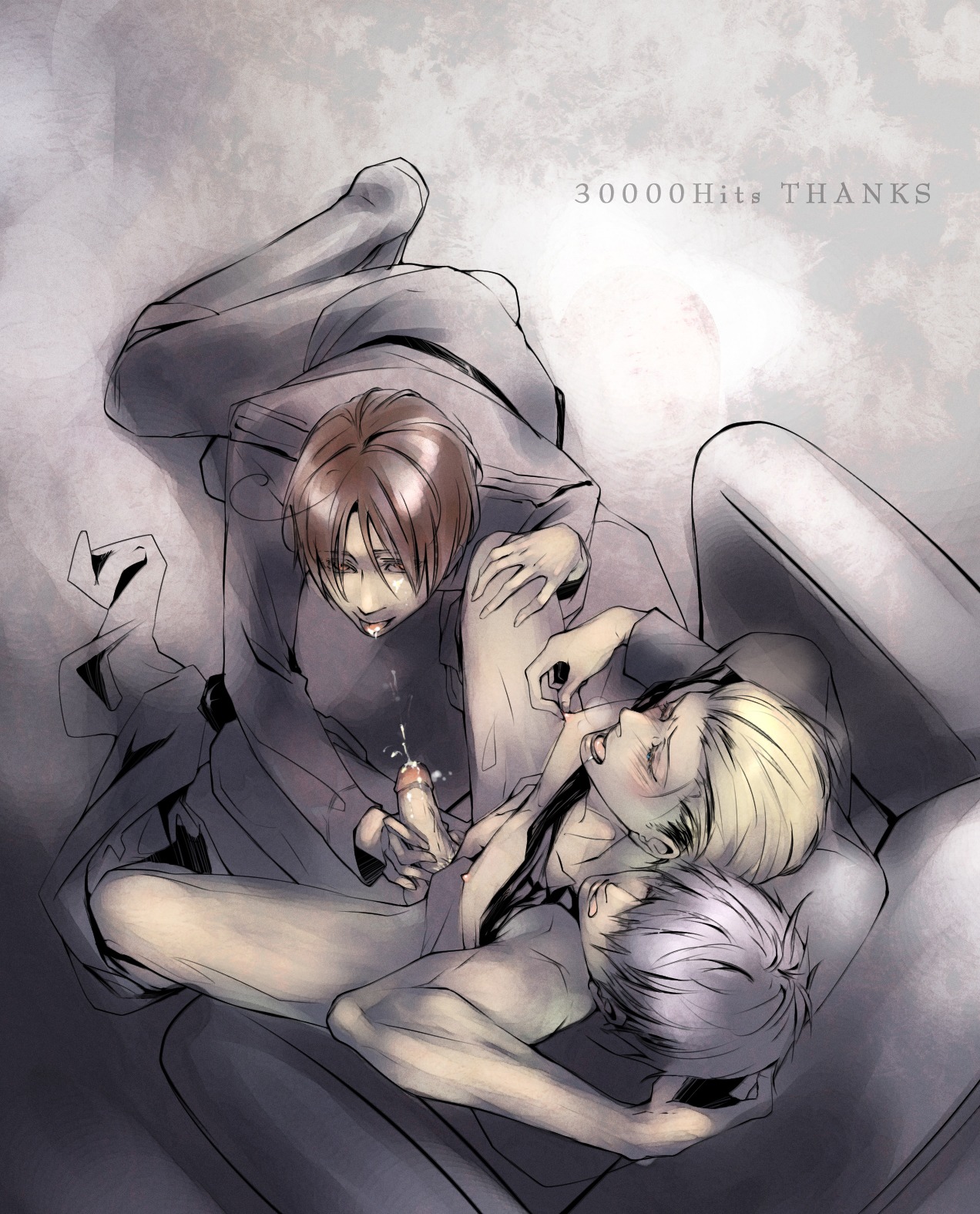 3boys axis_powers_hetalia feliciano_vargas gay germany_(hetalia) gilbert_weillschmidt italy_(hetalia) ludwig_weillschmidt male male_only multiple_boys multiple_males prussia_(hetalia) rule34 yaoi
