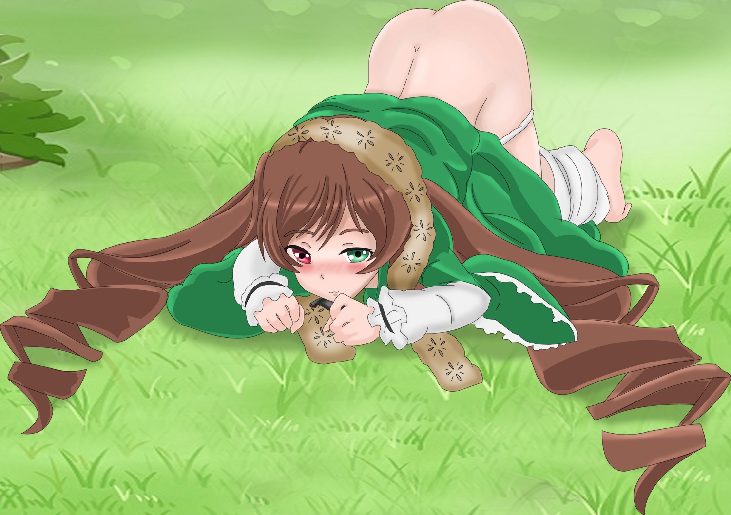 female oyashiro_thr43 rozen_maiden rule34 suiseiseki tagme