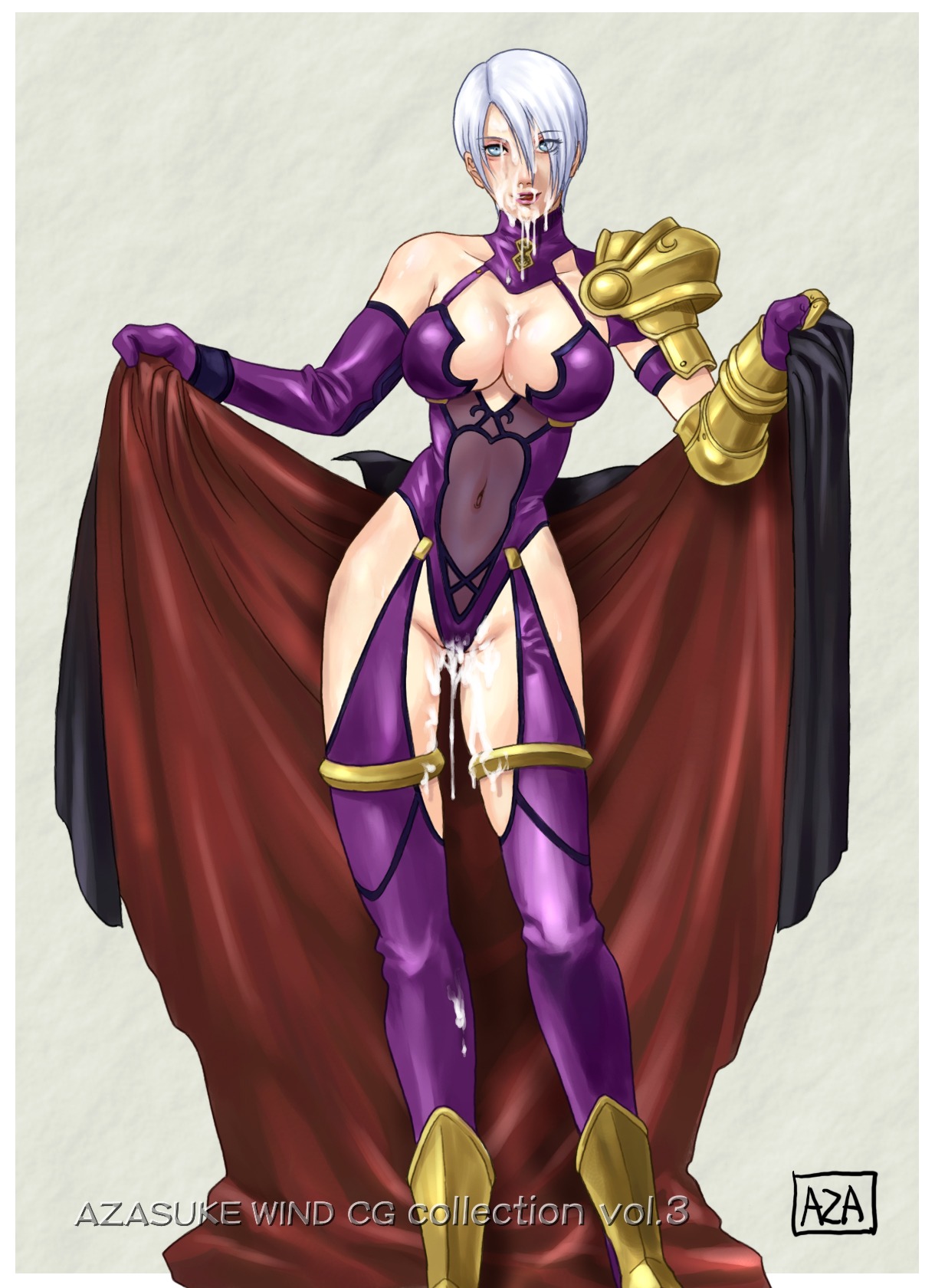 azasuke female female_only highres human isabella_valentine rule34 solo soul_calibur