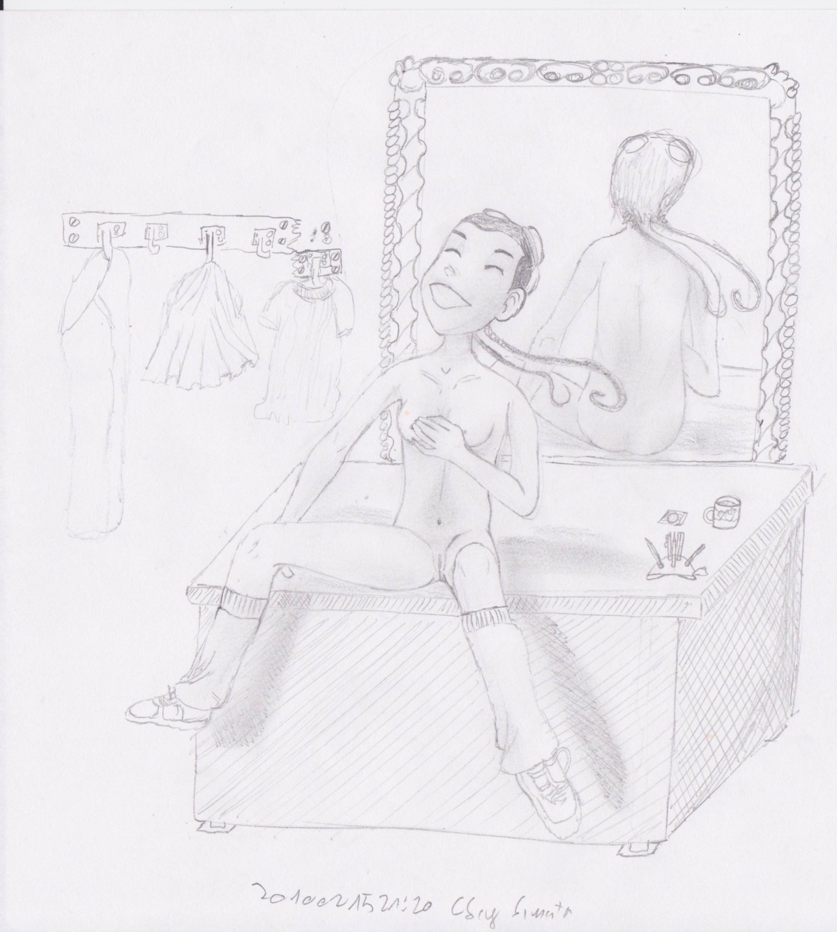 female hay_lin human pencil_(artwork) rule34 tagme w.i.t.c.h.