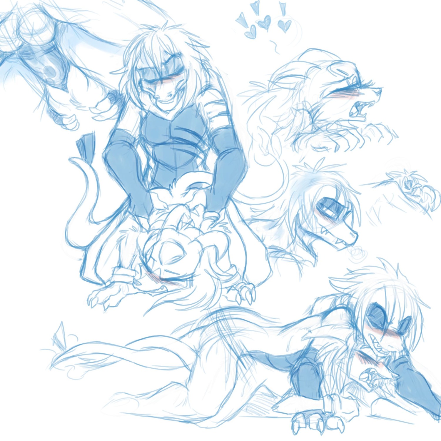 anthro canine couple female furry houndoom husband hybrid kayla lizard male mel_the_hybrid nintendo pokemon ring rule34 scalie scrafty straight sweat wife