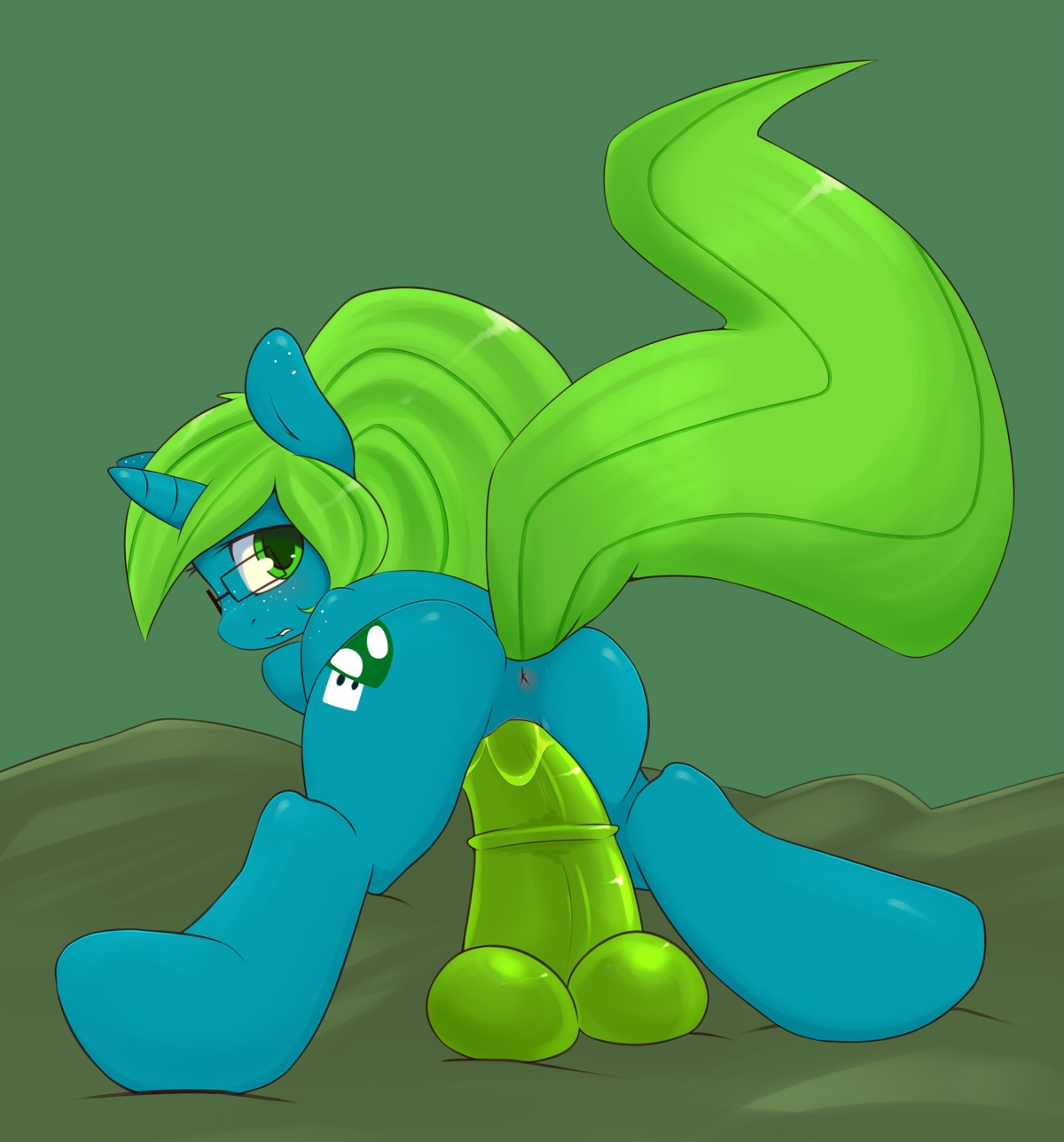 absurd_res anus dildo dildo_in_vagina dildo_insertion dildo_sitting e621 equid equine eyewear fan_character female feral genitals glasses grumblepluck hasbro hi_res horn lemontwist looking_at_viewer mammal my_little_pony mythological_creature mythological_equine mythology penetration quadruped sex_toy sex_toy_in_vagina sex_toy_insertion solo tail unicorn vaginal vaginal_penetration vulva