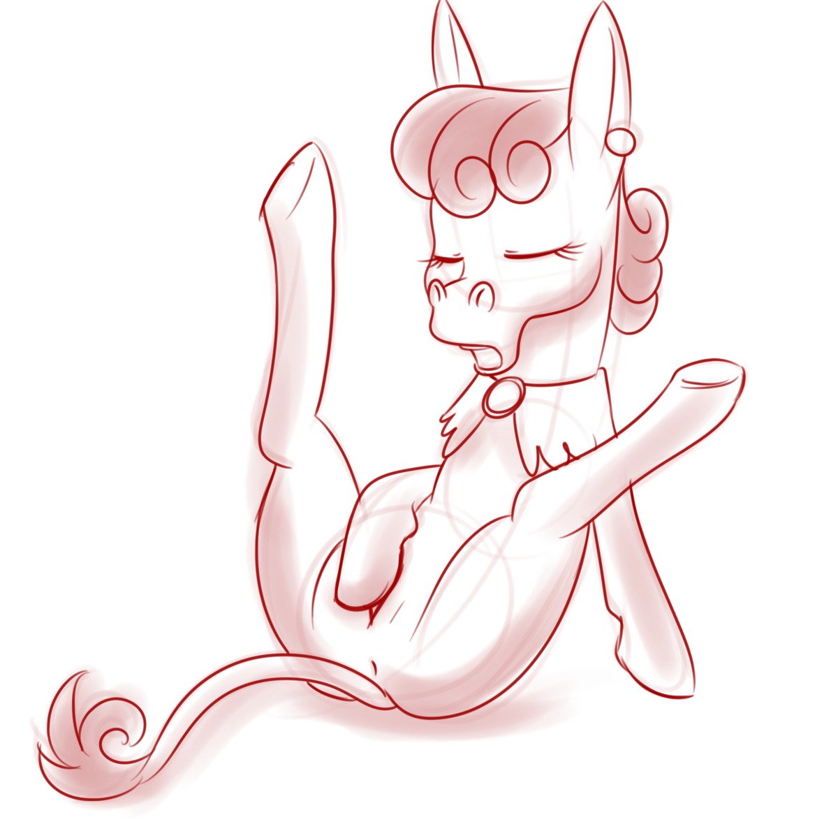 donkey equine female female_only feral friendship_is_magic fur kloudmutt mammal matilda_(mlp) my_little_pony rule34 solo tagme