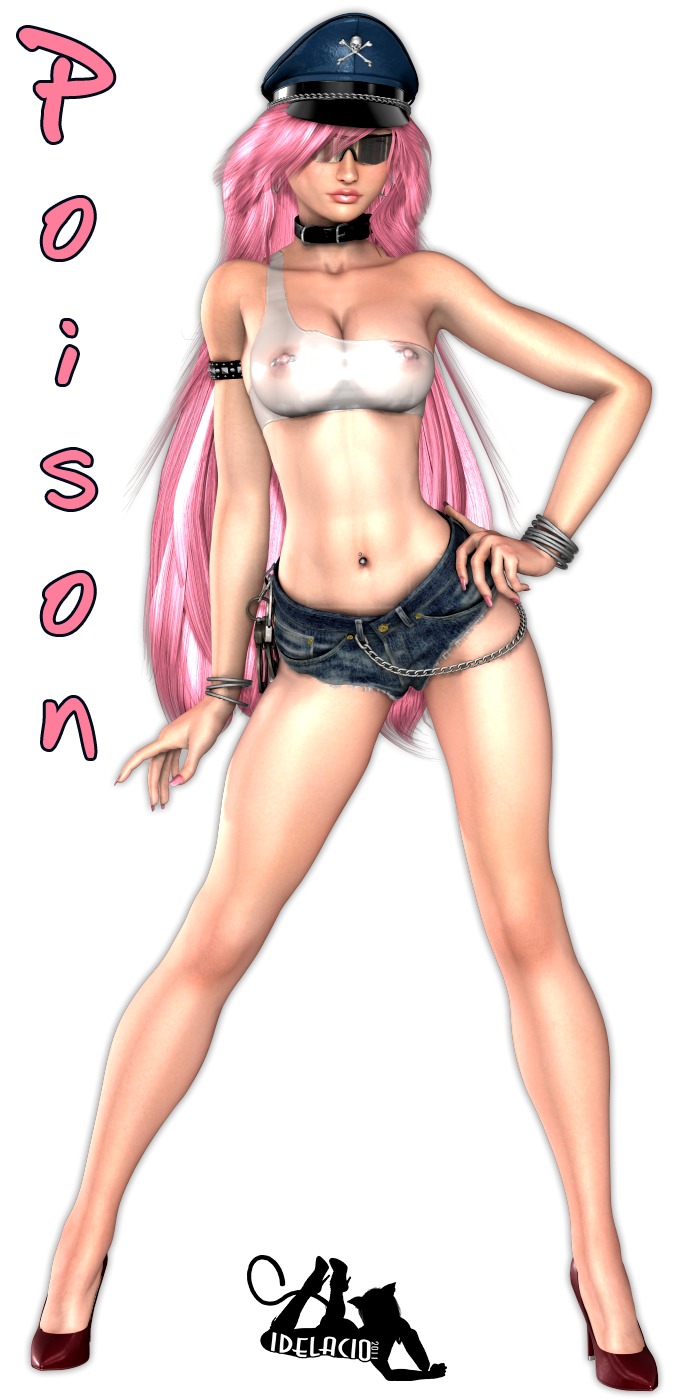 3d female final_fight idelacio poison_(final_fight) rule34